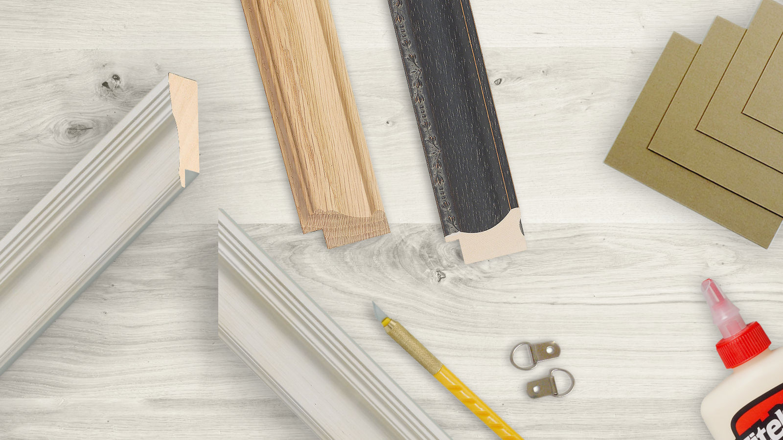 Real Wood Picture Frame Moulding & Chop Service - Brampton Picture Framing