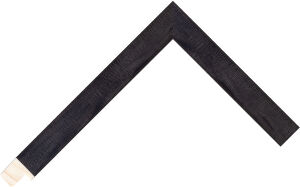 237904 Black LJS Metalia Moulding  Chevron