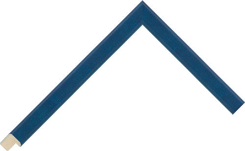 Corner sample of Blue Cushion Koto Frame Moulding