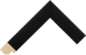 408167000 Black LJE Moulding Chevron