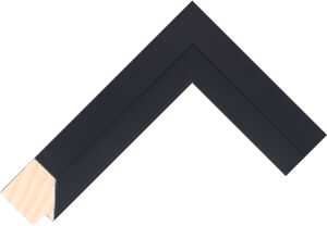 501167000 Black LJE Moulding Chevron