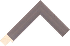 981113377 Grey Walnut LJC Naturale Moulding  Chevron