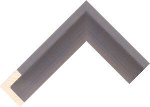 981392377 Grey Walnut LJC Naturale Float Moulding  Chevron