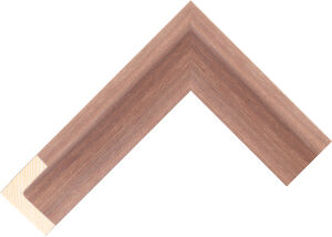 981392384 Sanded Walnut LJC Naturale Float Moulding  Chevron