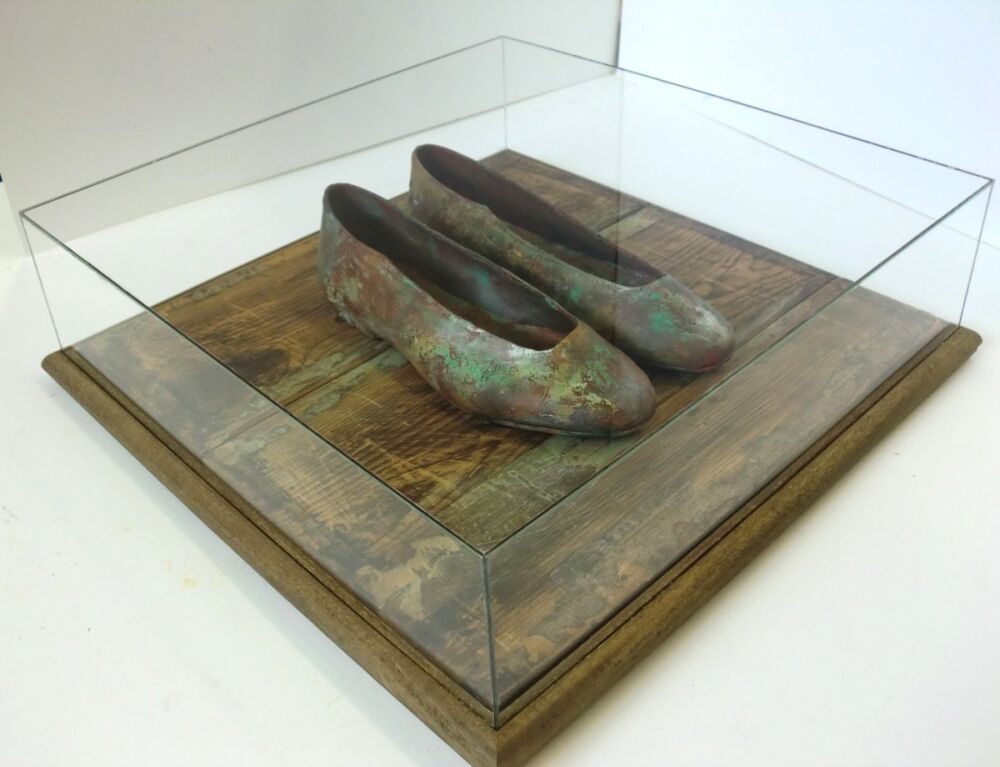 Elizabeth Forrest Pair of Shoes Framed