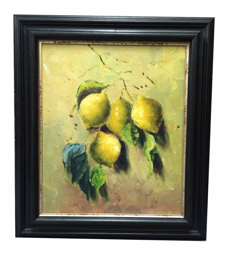 Oil Painting of Lemons