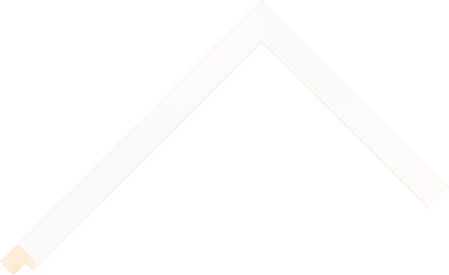 526020127 - White - 20mm wide picture frame chevron