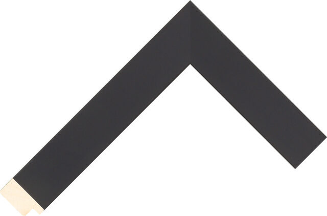 526030167 - Black - 30mm wide picture frame chevron