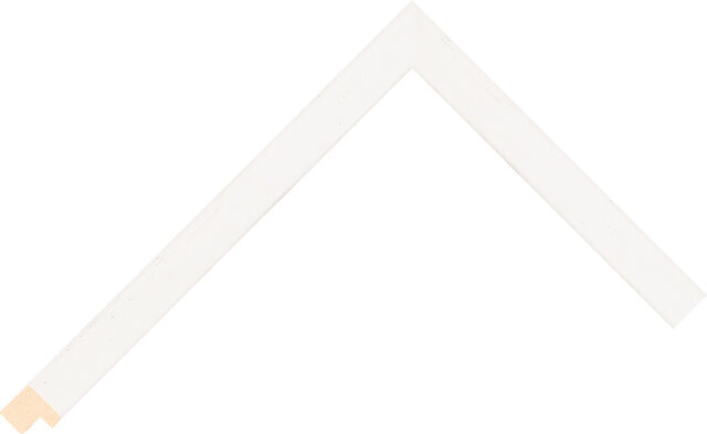 526127015 - White - 15mm wide picture frame chevron