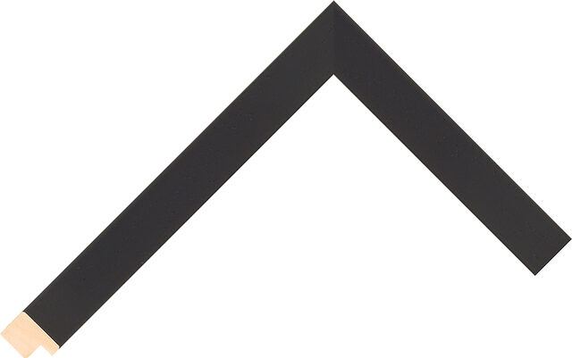 526167020 - Black - 20mm wide picture frame chevron