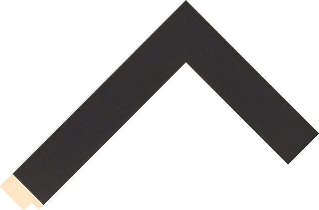 526167030 - Black - 30mm wide picture frame chevron